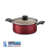 Panela Tramontina Turim em Alumínio com Revestimento Interno e Externo em Antiaderente Starflon Max Vermelha 16 cm 1,4 L