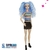 Boneca Barbie Fashionista Doll Mattel Grb61 - comprar online