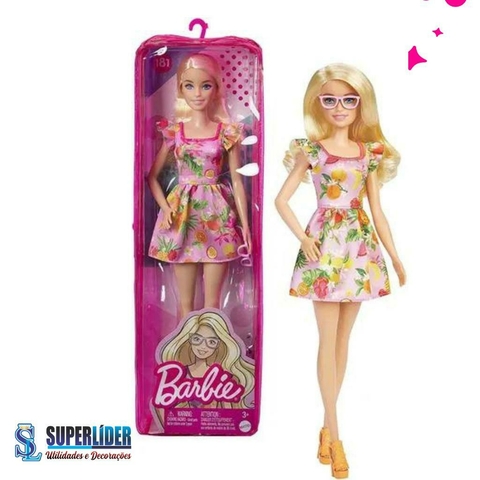Boneca Barbie Fashionista Doll Mattel Hbv15