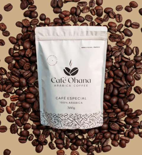 Café Especial 100% Arábica - Grãos - 500g