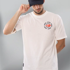 Camiseta White Manga Curta 100 % Algodão - comprar online