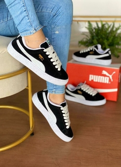 Tênis Puma Suede Classic – Preto & Branco - comprar online