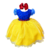 Vestido de Festa Infantil Luxo Branca de Neve - comprar online