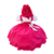 Vestido de Festa Infantil Pink Fucsia Menina e o Urso Luxo Com Bandana - loja online