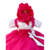 Imagem do Vestido de Festa Infantil Pink Fucsia Menina e o Urso Luxo Com Bandana