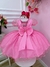 Vestido de Festa Infantil Barbie Luxo Pink - comprar online