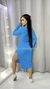 Conjunto Marjorie - Cropped manga longa e saia na internet