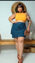 Saia Cargo Jeans Plus Size - comprar online