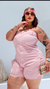 Macaquinho Jeans Plus Size - comprar online