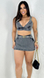 Conjunto Jeans Grafite