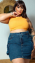 Saia Cargo Jeans Plus Size