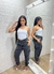 Calça Cargo Jeans Grafite