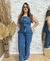 Macacão Jeans Plus Size Calça comprida - comprar online