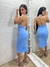 Vestido Midi Poliamida - Vi Moda Fashion