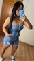 Macaquinho Jeans Shorts 23 Graus