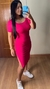 Vestido Midi Canelado Premium com bojo - comprar online