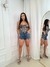 Shorts Mom Glow com Strass na internet