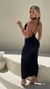 Vestido Yris Longo Drapeado na internet