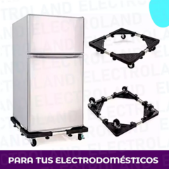 Base Movil Con Ruedas P/ Heladera Lavarropa De 50 A 80cm - Essensa Store