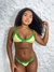 BIQUÍNI MAYA VERDE E AMARELO - Maria Maria Beachwear