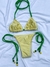 CORTININHA RIO VERDE E AMARELO - comprar online