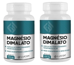 02 Ponte Magnésio Dimalato 60 cápsulas 600mg