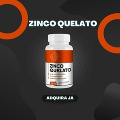 3 Unidades - ZINCO Quelato 60 cápsulas 600 mg na internet