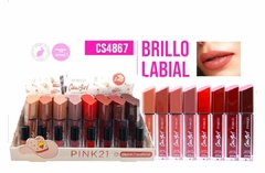 LIP GLOSS MATTE PINK CS-4867
