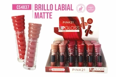 BRILLO LABIAL MATTE PINK 21 CS4837