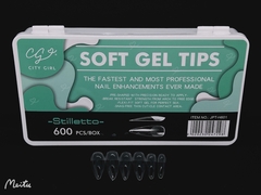 Tips Soft Stilleto 600pcs, City Girl