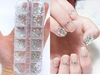 Strass Para Una Plateado