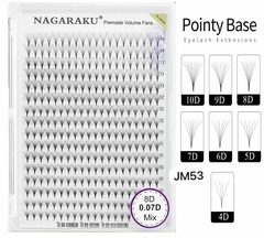 Pestaña Premade Volume Fans, Nagaraku JM53