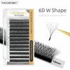 Pestaña 6Dw shape,Nagaraku 0.07mix