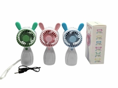 Ventilador Conejo 3 Colores para elegir