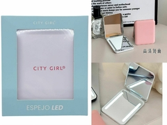 Espejo led, City Girl