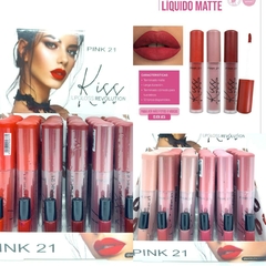Labial Matte Kiss, Pink21