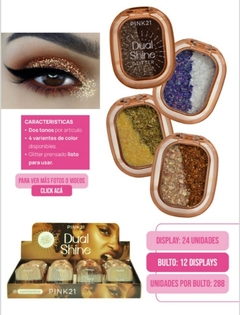 Sombra Dual shine, Pink21 CS4715 - comprar online
