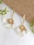 ARETES LARGOS ORO GOLFI REF.131-17