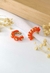 EARCUFF FLORES NARANJAS BRONCE REF.15-18 + - comprar online