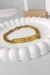 PULSERA CABALLERO ACERO DORADO REF.92-16