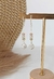 ARETES LARGOS ORO PLATA REF.650-32