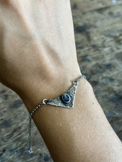 Amuleto Estrelado com Cianita Azul - comprar online