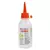 Frasco de cola de silicone líquida 100ml da marca Leoarte com tampa laranja e rótulo informativo
