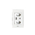 Tomada Dupla Inteligente Smart Zigbee Bivolt Com Usb A/C Alexa