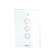 Interruptor Inteligente Wifi FlexControl 3 Botões Touch Tuya Smart Life Alexa 110V 220V Branco