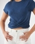 CAMISETA M/CORTA AZUL