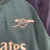Kit Infantil Arsenal III 23/24 Adidas - Verde com detalhes em azul e branco - loja online