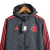 Jaqueta Corta-Vento Flamengo 23/24 Masculina Adidas -Preta com detalhes em vermelho na internet