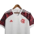 Camisa Flamengo II 21-22 Torcedor Masculina - Branca com detalhes na manga em vermelho e preto - LOJA TORCIDA APAIXONADA
