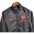 Jaqueta Corta-Vento Manchester United 23/24 - Masculina Adidas - Preta com detalhes em vermelho e azul na internet